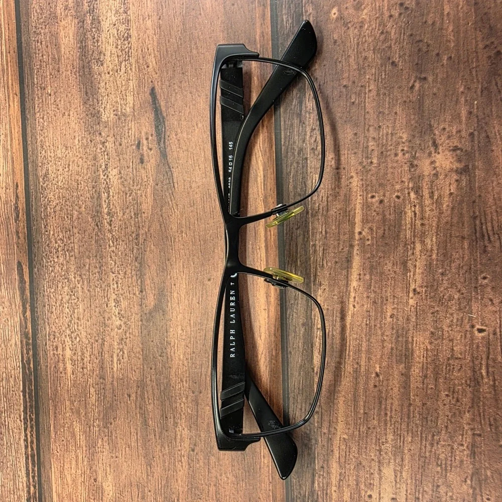 Polo Ralph Lauren PH 1147 9038 Mens Matte Black Rectangular Eyeglasses 54-16-145